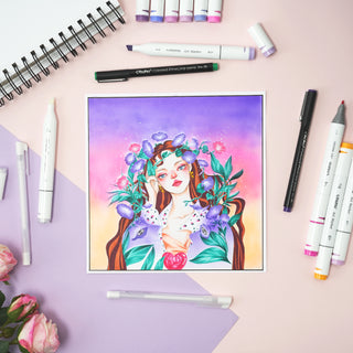 Ohuhu Oahu 320 Colors Dual Tips Alcohol Art Markers, Fine & Chisel (Canada Domestic Shipping)