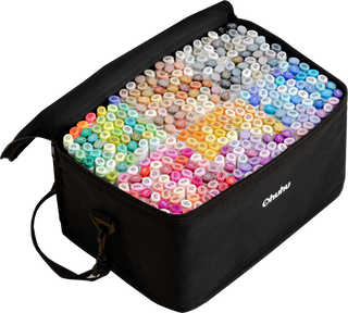 Ohuhu Oahu 320 Colors Dual Tips Alcohol Art Markers, Fine & Chisel (Canada Domestic Shipping)