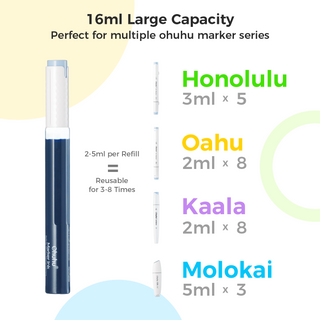 Ohuhu Marker Ink YR39 / E287 / BR3 Refill for Alcohol marker