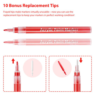 Ohuhu Acrylic Marker Pens for DIY (Canada Domestic Shipping)