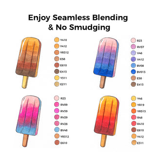 Ohuhu Honolulu Brush Markers - Small Set