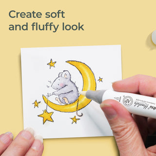 Ohuhu Honolulu Colorless Blender Marker - Pack of 6 (Canada Domestic Shipping)