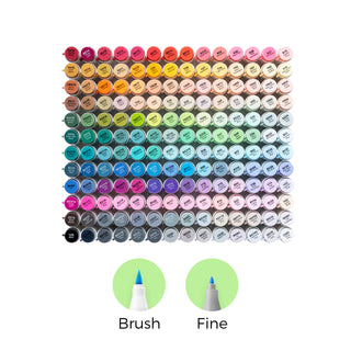 Ohuhu Honolulu² 168 Colors Dual Tips Alcohol Art Markers