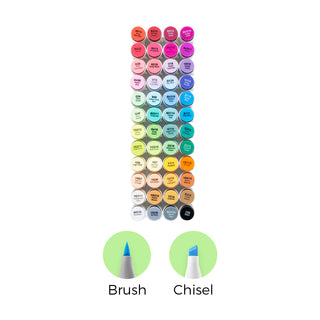 Ohuhu Honolulu 48 Colors Dual Tips Alcohol Art Markers