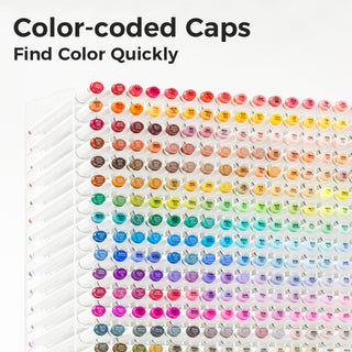 Ohuhu Oahu 320 Colors Dual Tips Alcohol Art Markers, Fine & Chisel