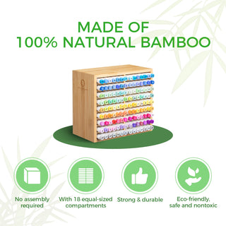 Ohuhu Bamboo Marker Organizer (Canada Domestic Shipping)