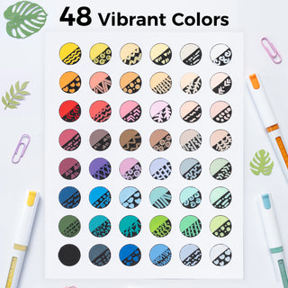 Ohuhu Kahuku Series Direct-ink Acrylic Paint Markers