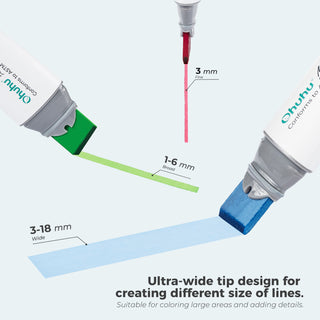 Ohuhu Molokai Four Tones Extra-wide Tip Alcohol Art Markers