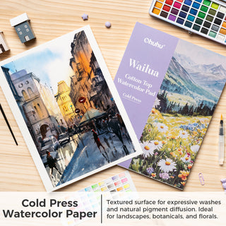 Ohuhu Wailua Cotton-Top™ Watercolor Pad