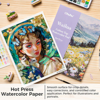 Ohuhu Wailua Cotton-Top™ Watercolor Pad