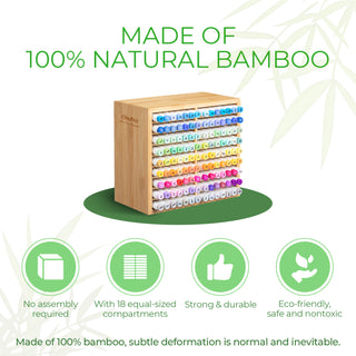 Ohuhu Bamboo Marker Organizer