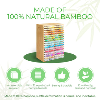 Ohuhu Bamboo Marker Organizer