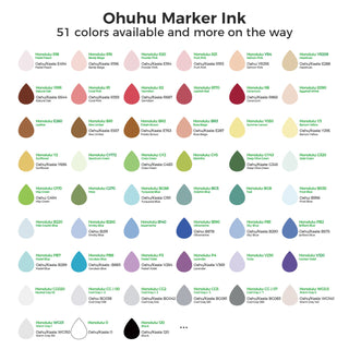 Ohuhu Marker Ink V320 Refill for Alcohol marker